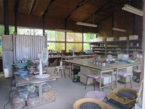 多喜浜公民館の陶芸教室の写真です