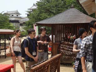 松山城の見学