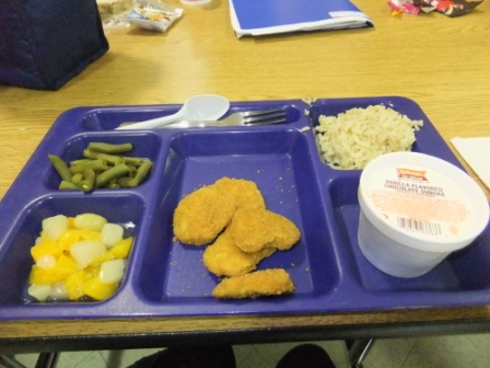 アメリカの小・中学校の給食(2) 