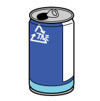飲食用アルミ缶の画像