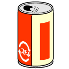 飲食用スチール缶の画像