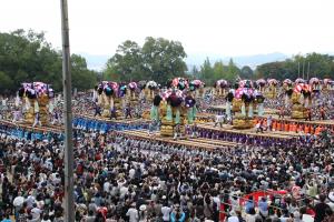 上部地区山根グラウンド統一寄せ