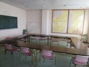 中萩公民館２階の学習室です