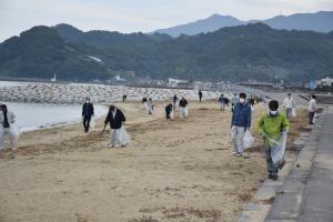 海岸清掃