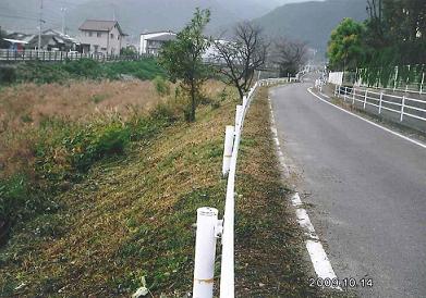 清掃活動を行っている石川さんの写真です