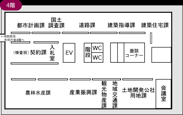 本庁舎4階案内