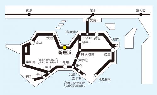 JR路線図