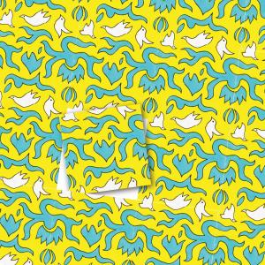 つながる模様を作ろう　作品画像