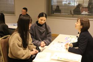 個別相談会の様子