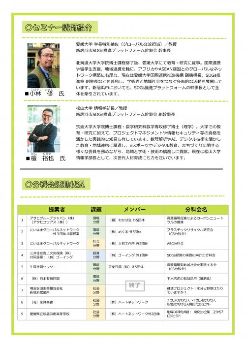 案内チラシ