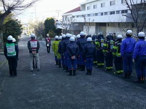 訓練終了後の講評