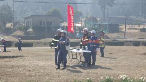 指揮隊の活動の様子