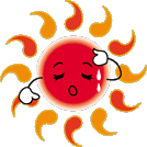 太陽のイラスト