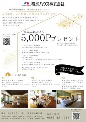 キャンペーンチラシ