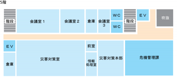 消防防災合同庁舎５階