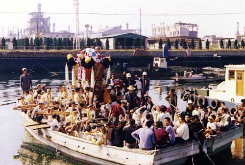 船御幸（昭和40年代前半：大江・東須賀子供太鼓台）の写真