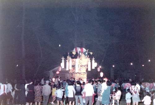 町太鼓台（昭和49年：八旛神社）の写真