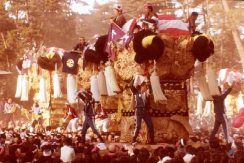 八旛神社かきくらべ（昭和52年：新田・松神子・阿島）の写真