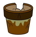 植木鉢の画像
