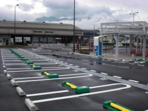 新居浜駅南口広場駐車場 外観